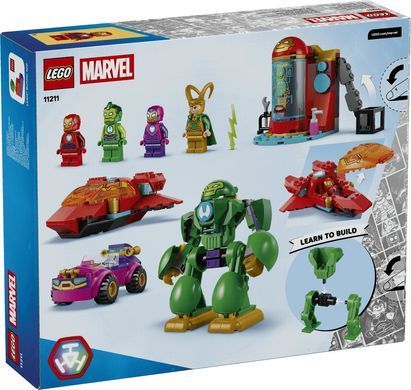 Конструктор LEGO Disney Junior Marvel Локі проти команди Залізної Людини