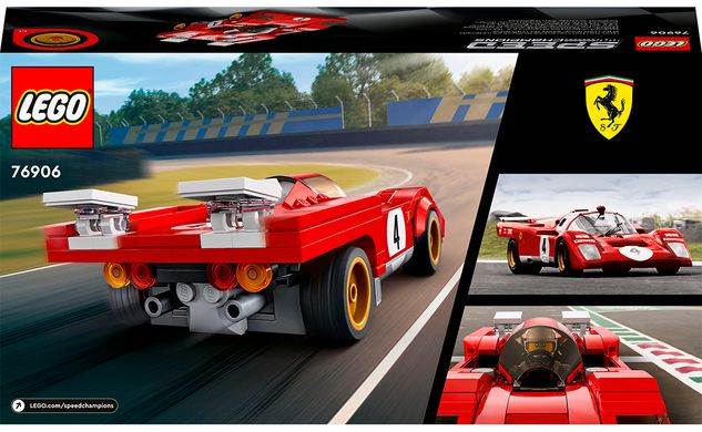 Конструктор LEGO Speed Champions 1970 Ferrari 512 M