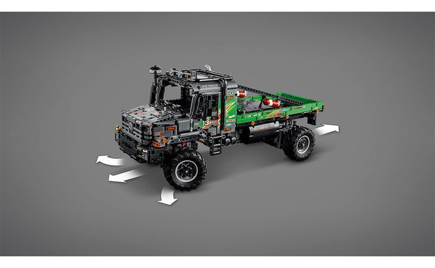Конструктор LEGO Technic Повнопривідна вантажівка для випробувань Mercedes-Benz Zetros 2129 деталей (42129)
