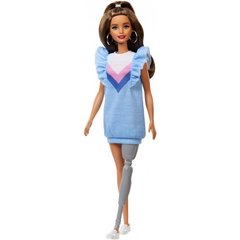 Лялька Barbie Fashionistas з протезом (FXL54), 3+, Дівчинка