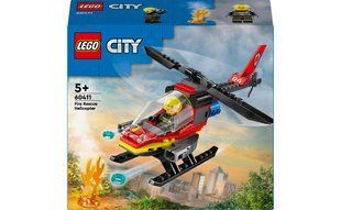 Конструктор LEGO City Пожежний рятувальний гелікоптер