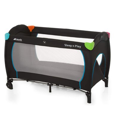 Дитячий манеж-ліжечко Hauck Sleep N Play Go Plus (Multicolor Black)