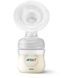 Молоковідсмоктувач механічний Philips Avent  з пляшкою для зберігання