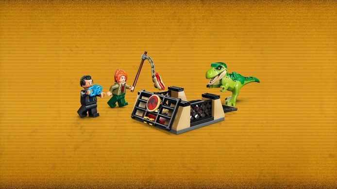 Конструктор LEGO&reg; Jurassic World Вантажівка для перевезення молодого тиранозавра