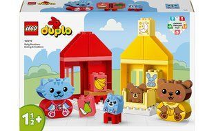 Конструктор LEGO DUPLO My First Повсякденні процедури: Час вечері й сну