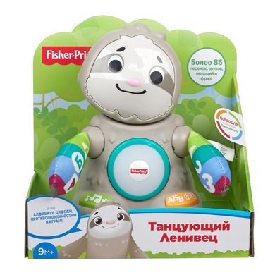 Интерактивная игрушка Fisher-Price Linkimals Ленивец-танцор русском
