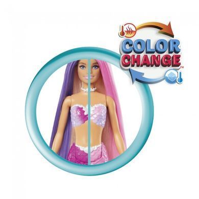Лялька-русалка "Кольорова магія" серії Дрімтопія Barbie