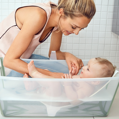 Набір Stokke Flexi Bath: ванночка складна та адаптер