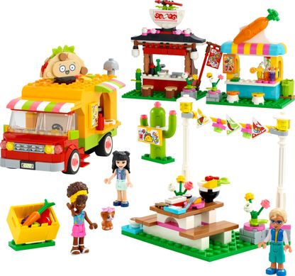 Конструктор LEGO Friends "Рынок уличной еды"