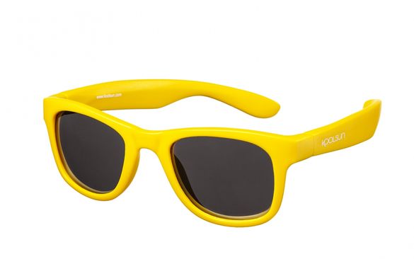 Солнцезащитные очки жёлтые KOOLSUN серии WAVE, от 1 до 5-ти лет, Унисекс