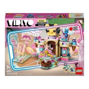Конструктор LEGO Vidiyo Сцена цукеркового замку (43111), 7+, VIDIYO&trade;, Унісекс