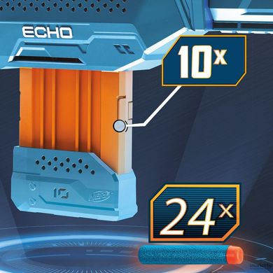 Бластер Hasbro Nerf Echo CS10 , 8+, Nerf, Мальчик