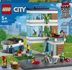 Конструктор LEGO City Современный дом для семьи (60291)  , 5+, City, Унисекс