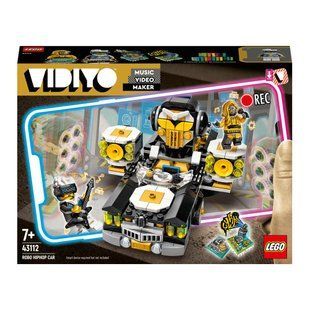 Конструктор LEGO Vidiyo Робо-хіп-хоп-автомобіль (43112), 7+, VIDIYO&trade;, Унісекс