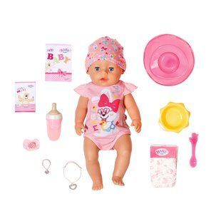 Лялька Baby Born Ніжні обійми Чарівна дівчинка (827956)  Джерело: https://bi.ua/ukr/product/kukla-baby-born-nezhnye-obyatiya-volshebnaya-devochka-827956.html &copy; Будинок Іграшок, 3+, Дівчинка