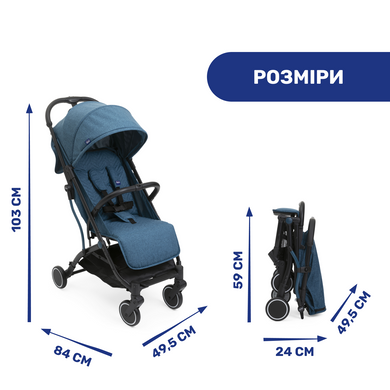 Прогулочная коляска Chicco Trolley Me