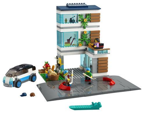 Конструктор LEGO City Сучасний сімейний будинок (60291)  , 5+, City, Унісекс