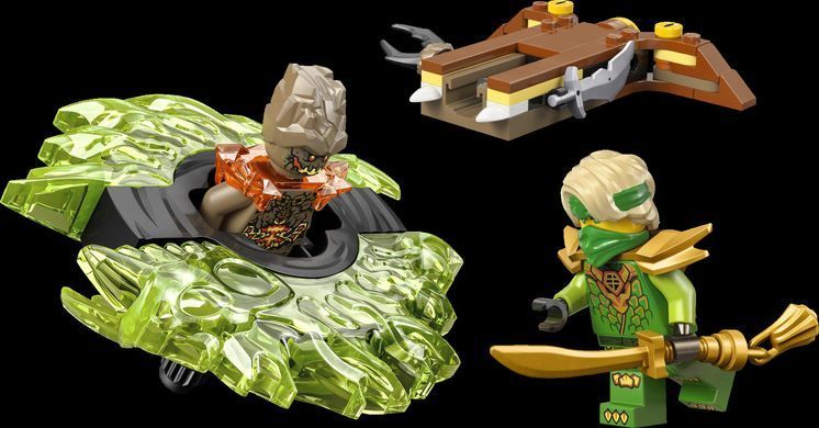 Конструктор LEGO Ninjago Ллойд проти спінера земельного монстра