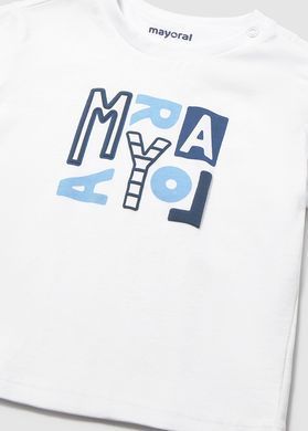 Футболка для хлопчика Mayoral білий