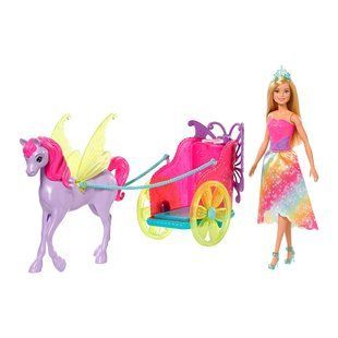Набір Barbie Dreamtopia Казкова колісниця (GJK53), 5+, Дрімтопія, Дівчинка