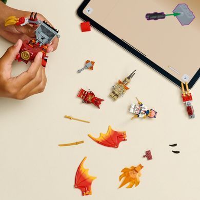 Конструктор LEGO Ninjago Бойовий набір робота Дракона Кая