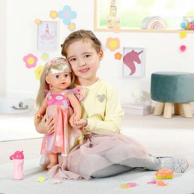 Лялька Baby Born Ніжні обійми Сестричка-єдиноріг з аксесуарами 43 см (829349)  , 3+, Дівчинка