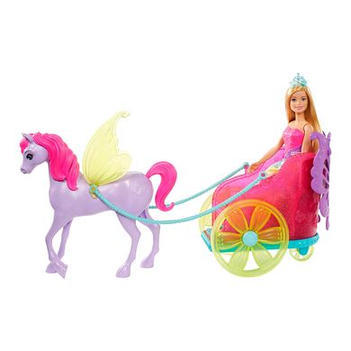 Набір Barbie Dreamtopia Казкова колісниця (GJK53), 5+, Дрімтопія, Дівчинка