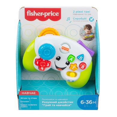 Развивающая игрушка Fisher-Price Улыбайся и учись Джойстик украинском языке (GRH30)