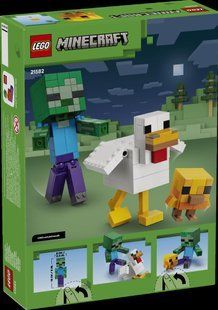Конструктор LEGO&reg; Minecraft&trade; Курячий Жокей