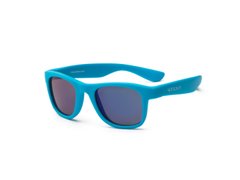 Сонцезахисні окуляри неоново-блакитні KOOLSUN серії WAVE, від 1 до 5-ти років, Унісекс