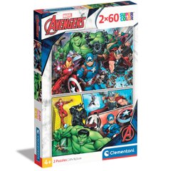Пазл 2 в 1 Clementoni "Avengers", 2 по 60 елементів