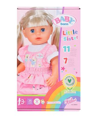 Кукла Baby Born Нежные объятия Младшая сестричка (828533)  , 3+, Девочка