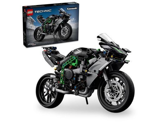 Конструктор LEGO Technic Мотоцикл Kawasaki Ninja H2R 643 деталі (42170)