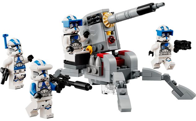 Конструктор LEGO Star Wars Бойовий набір клонів-солдат 501-го легіону
