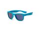Солнцезащитные очки неоново-голубые KOOLSUN серии WAVE, от 1 до 5-ти лет, Унисекс