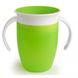 Чашка-непроливайка Munchkin "Miracle 360°" 207 мл (салатовая), Салатовый, 207 мл, Пластик, от 6-ти месяцев, Пластик