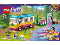 Конструктор LEGO Friends Лісовий будинок на колесах і яхта (41681)  , 7+, Friends, Дівчинка
