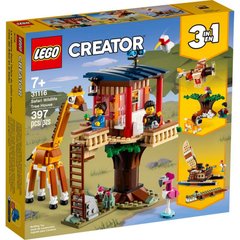 Конструктор LEGO Creator Домик на дереве во время сафари (31116), 7+, Creator 3-in-1, Унисекс