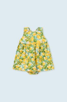 Платье для девочки Mayoral, лимоны