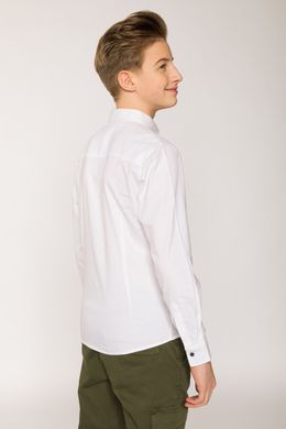 Сорочка для хлопчика Reporter Young білого кольру (на зріст 140 см)