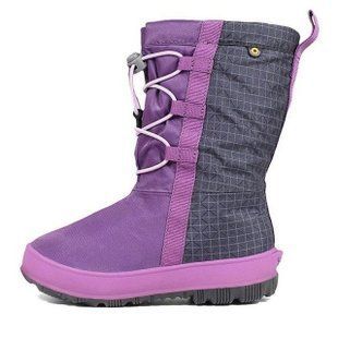 Чоботи дитячі зимові Bogs Snownights purple