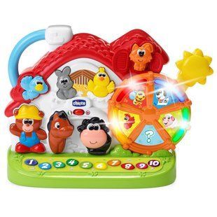 Іграшка двомовна Chicco "Ферма", рос.-англ.