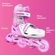 Роликові ковзани Neon Inline, розмір 30-33, рожевий