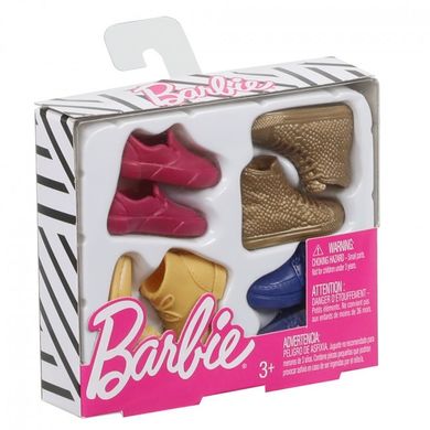 Ігровий набір Barbie Взуття Кена (GNJ69), 3+, Дівчинка