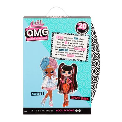 Ігровий набір з лялькою L.O.L. Surprise! серії O.M.G." S4 - Леді-Цукерка", 3+, O.M.G., Дівчинка