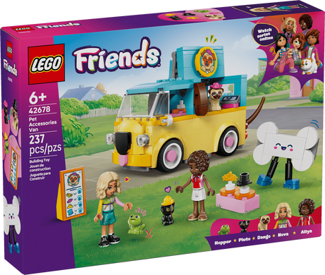 Конструктор LEGO Friends Фургон з аксесуарами для улюбленців