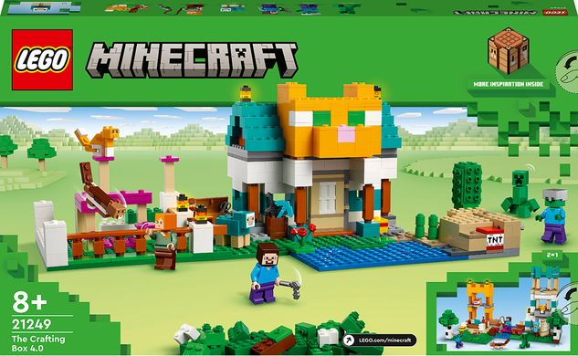 Конструктор LEGO Minecraft Сундук для творчества 4.0