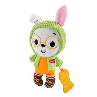 Іграшка "Зайчик-обіймашка" з прорізувачем Fisher-Price
