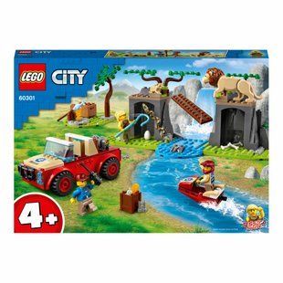 Конструктор LEGO City Позашляховик для порятунку диких тварин (60301), 4+, City, Хлопчик