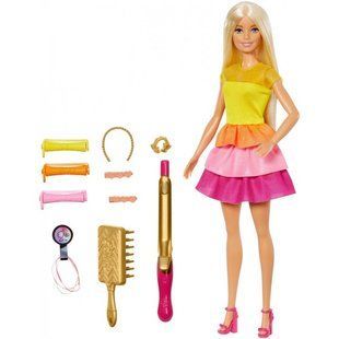 Лялька "Неймовірні кучері" Barbie, 3+, Дівчинка